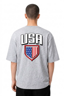 T-shirt Graphic USA 05 – vue de face – Black Industry