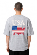 T-shirt Graphic USA 01 – vue détail 06 – Black Industry