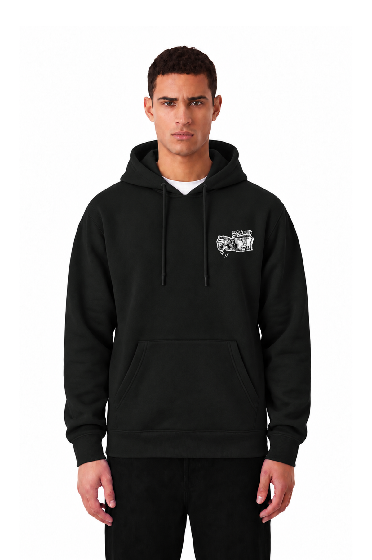 HOODIE À CAPUCHE GRAPHIC MONEY 01 – PACK DE 8