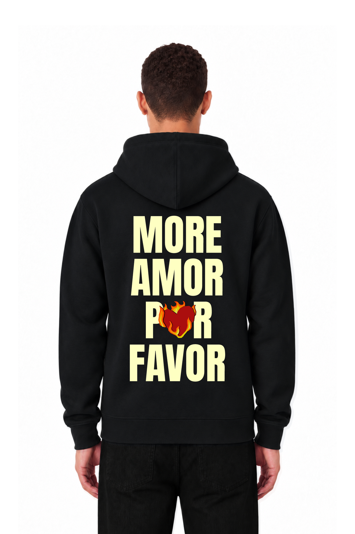 HOODIE À CAPUCHE GRAPHIC AMOR 01 – PACK DE 8