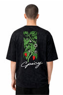 T-shirt Graphic Nature 03 – vue détail 01 – Black Industry