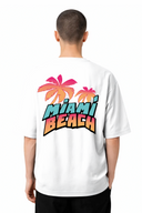 T-shirt Graphic Miami 01 – vue détail 03 – Black Industry