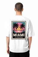T-shirt Graphic Miami 02 – vue détail 03 – Black Industry