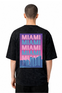 T-shirt Graphic Miami 04 – vue détail 01 – Black Industry