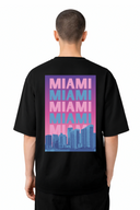 T-shirt Graphic Miami 04 – vue détail 05 – Black Industry