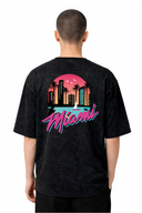 T-shirt Graphic Miami 03 – vue détail 01 – Black Industry