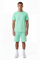 Ensemble Short/T-shirt Morpheus – LT Green – vue de face – Black Industry