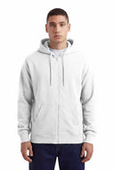 Hoodie Zip 330 GSM – Blanc – Pack de 8