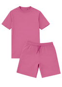 Ensemble T-shirt + Short Morpheus – Corail – Pack de 6