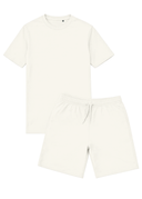 Ensemble T-shirt + Short Morpheus – Blanc – Pack de 6