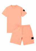 Ensemble T-shirt + Short Neo – Salmon – Pack de 6