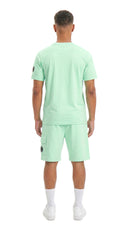 Ensemble T-shirt + Short Trinity – Pistache – Pack de 6