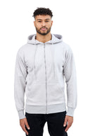 Hoodie Zip 330 GSM – Gris Mélange – Pack de 8