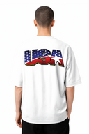 T-shirt Graphic USA 06 – vue détail 07 – Black Industry