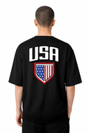 T-shirt Graphic USA 05 – vue détail 09 – Black Industry