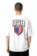 T-shirt Graphic USA 05 – vue détail 07 – Black Industry