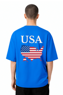 T-shirt Graphic USA 01 – vue détail 02 – Black Industry