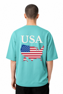 T-shirt Graphic USA 01 – vue détail 01 – Black Industry
