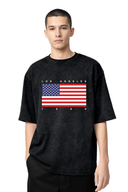 T-shirt Graphic USA 03 – vue détail 03 – Black Industry