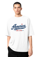 T-shirt Graphic USA 04 – vue détail 05 – Black Industry