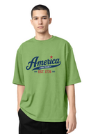 T-shirt Graphic USA 04 – vue détail 01 – Black Industry