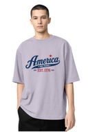 T-shirt Graphic USA 04 – vue de face – Black Industry