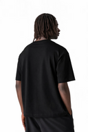 T-shirt KAIZE 310 GSM – Noir – vue de dos – Black Industry