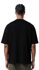 T-shirt RIO 250 GSM – Noir – vue de dos – Black Industry