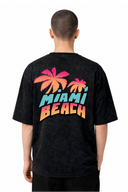 T-shirt Graphic Miami 01 – vue détail 01 – Black Industry