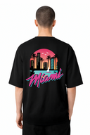 T-shirt Graphic Miami 03 – vue détail 11 – Black Industry