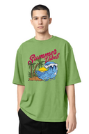 T-shirt Graphic Summer 02 – vue détail 01 – Black Industry