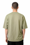 T-shirt OKEN 230 GSM – Dune – vue de dos – Black Industry