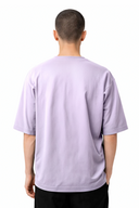 T-shirt OKEN 230 GSM – Lila – vue de dos – Black Industry