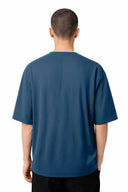 T-shirt OKEN 230 GSM – Navy – vue de dos – Black Industry