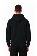 Hoodie ZAY ZIP noir 330 GSM – vue arrière