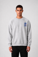 Sweat Graphic AMOR 02 gris chiné – vue de face – Black Industry