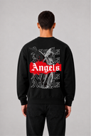 Sweat Graphic MONA LISA 04 noir – vue de dos – Black Industry