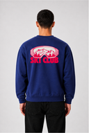 Sweat Graphic MOUNTAIN 01 navy – vue de dos – Black Industry
