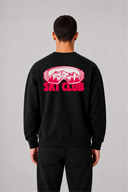 Sweat Graphic MOUNTAIN 01 noir – vue de dos – Black Industry