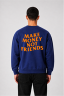 Sweat Graphic WORDS 02 navy – vue de dos – Black Industry
